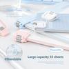4/6Pcs Mini Multifunctional Clip Can Stand Upright Storage Clip Binding Clip File Clip Binding Paper Handbook Clip Sealing Clips