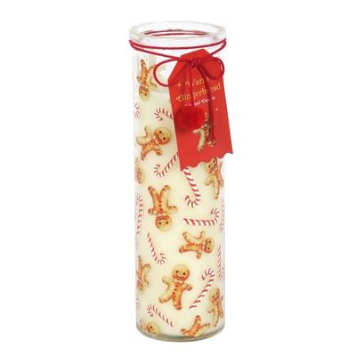 Gingerbread Tube Candle