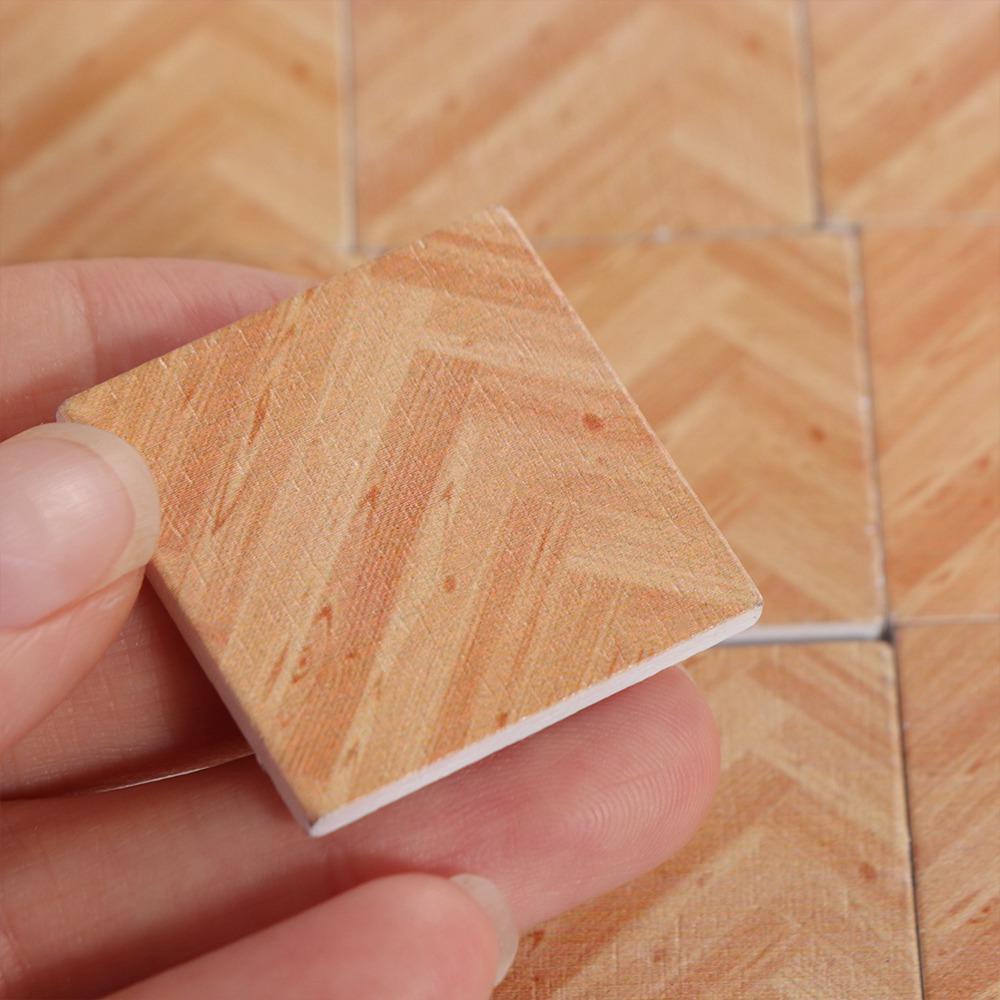 9pcs/set Square 1:6/1:12 Doll House Furniture OB11 Doll House Tiled Wall  Kids/Children/Toddler