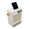 Portable Air Conditioner 3 Speeds 100ml Quiet Small Air Cooler Desk Fan with Makeup Mirror for Office Bedroom