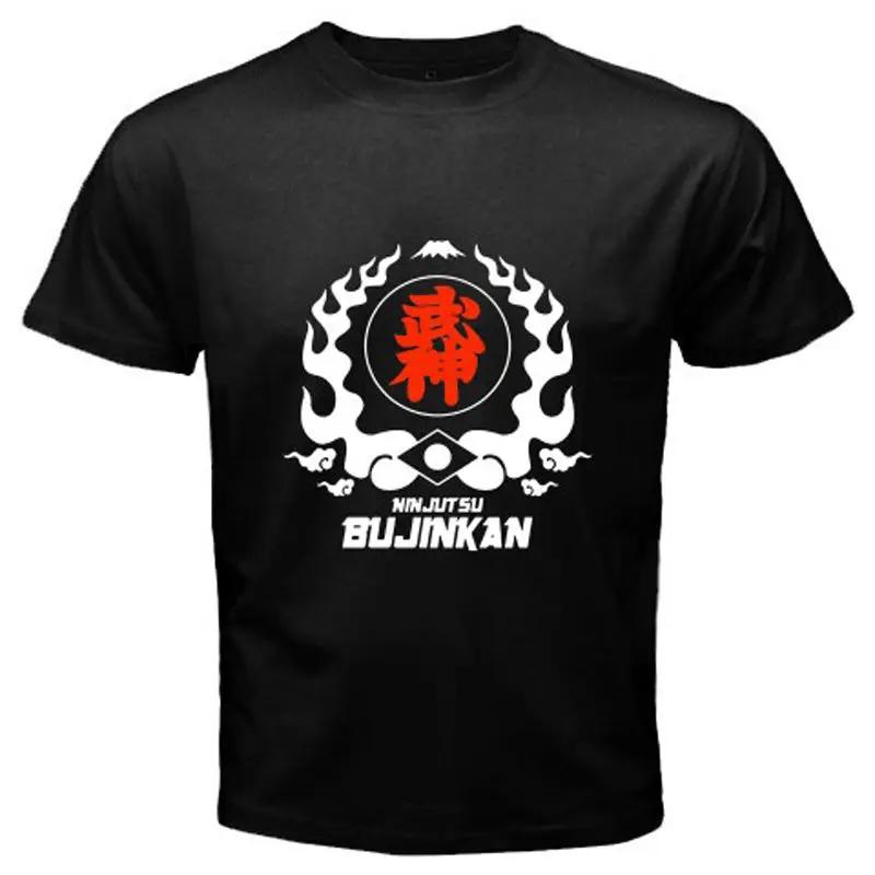 

Ninjutsu Bujinkan Logo Japan Funny TShirt 100 Cotton ONeck Summer Short Sleeve Casual Mens Tshirt Size S3XL S