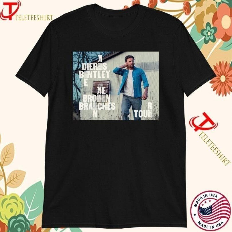 Dierks Bentley The Broken Branches Tour 2025 With Zach Top Shirt  S-5XL Q7417 Unisex T-Shirt XXL