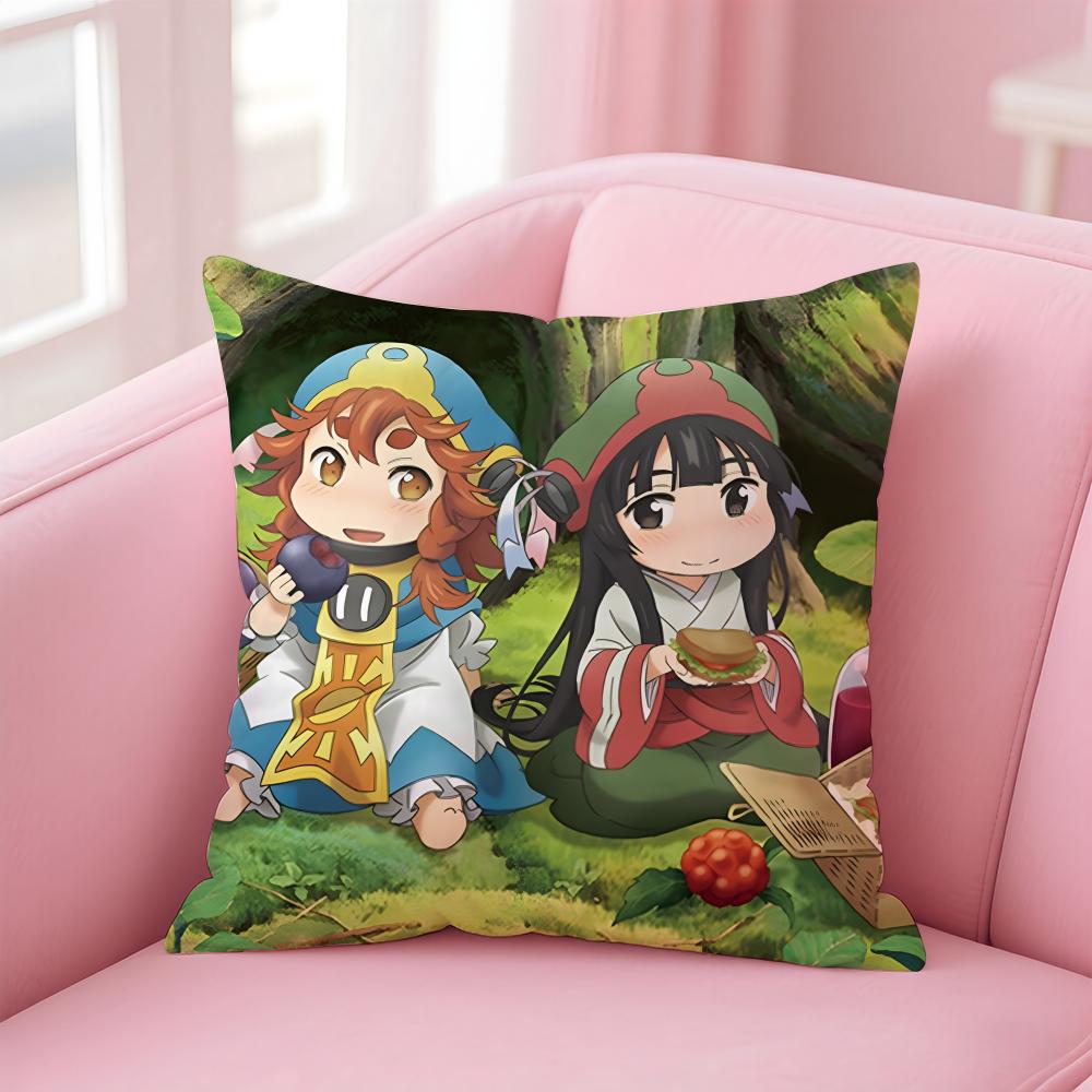 Hakumei To MMikochis Cushion Cover Comfortable Reversible Pillow Cover Ideal For Car Sofa Bedroom & Beyond