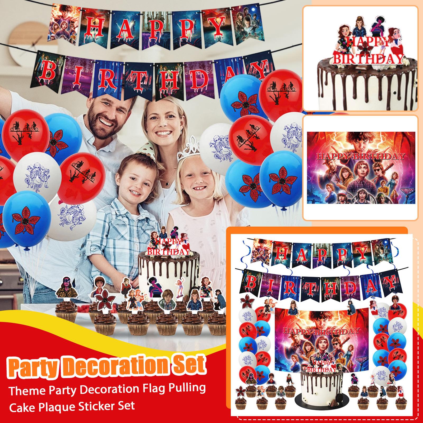 

Birthday Party Decorations, Banners, Flags, Cake Flags, Brithday Sets One Size