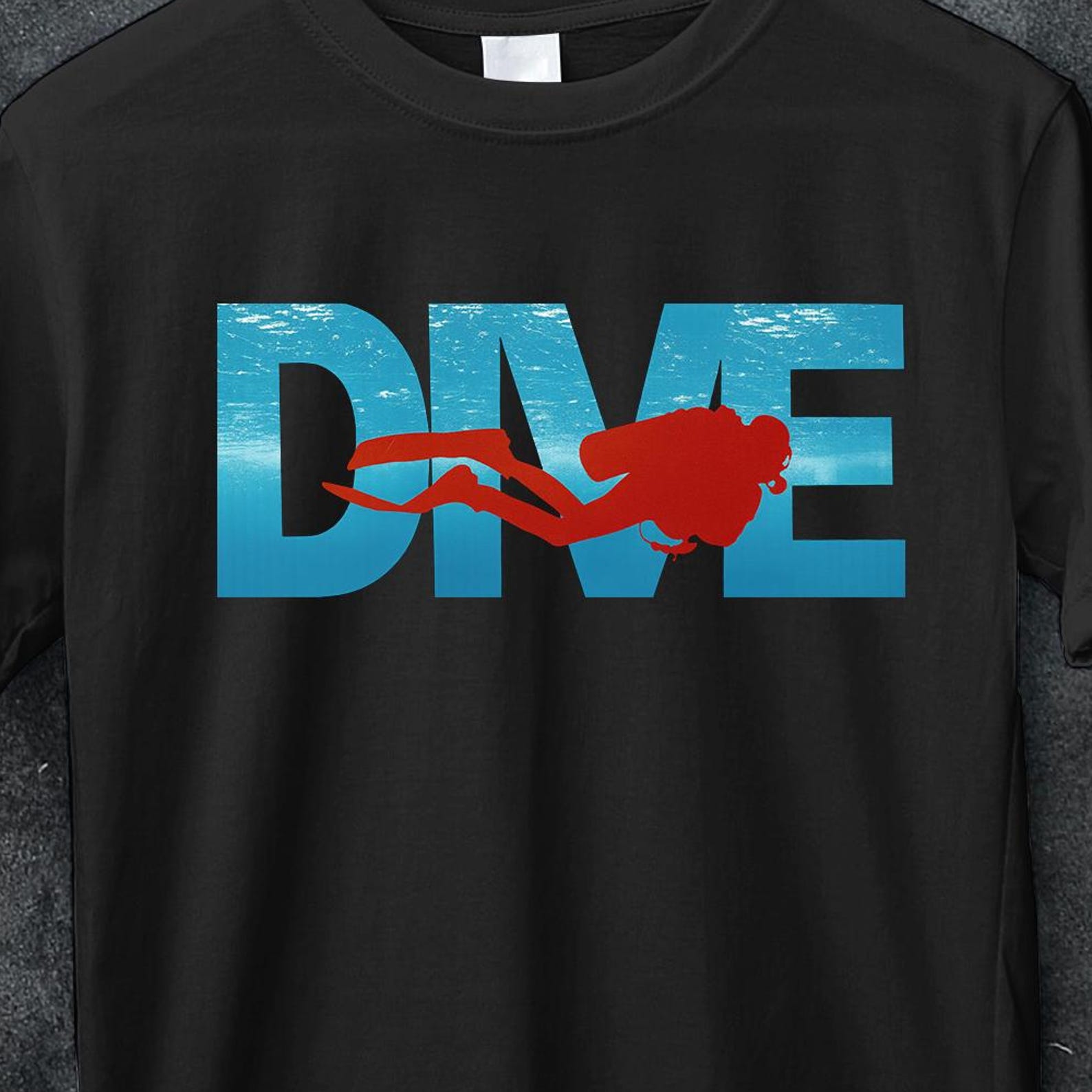 Scuba Diving Shirt,Diving Shirt, Scuba Diving Gift,Deep Sea Diver, Diver Gift, Dive Instructor Shirt, Snorkeling Shirt,Gift for him and her S