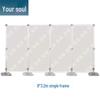 Junhun Retractable Aluminum Display Stand