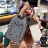 Key Fob Cover for GMC Yukon Chevy Tahoe /Suburban HYQ1AA 2014 2015 2016 2017 Keyless Entry Key Shell case Keychain Lanyard