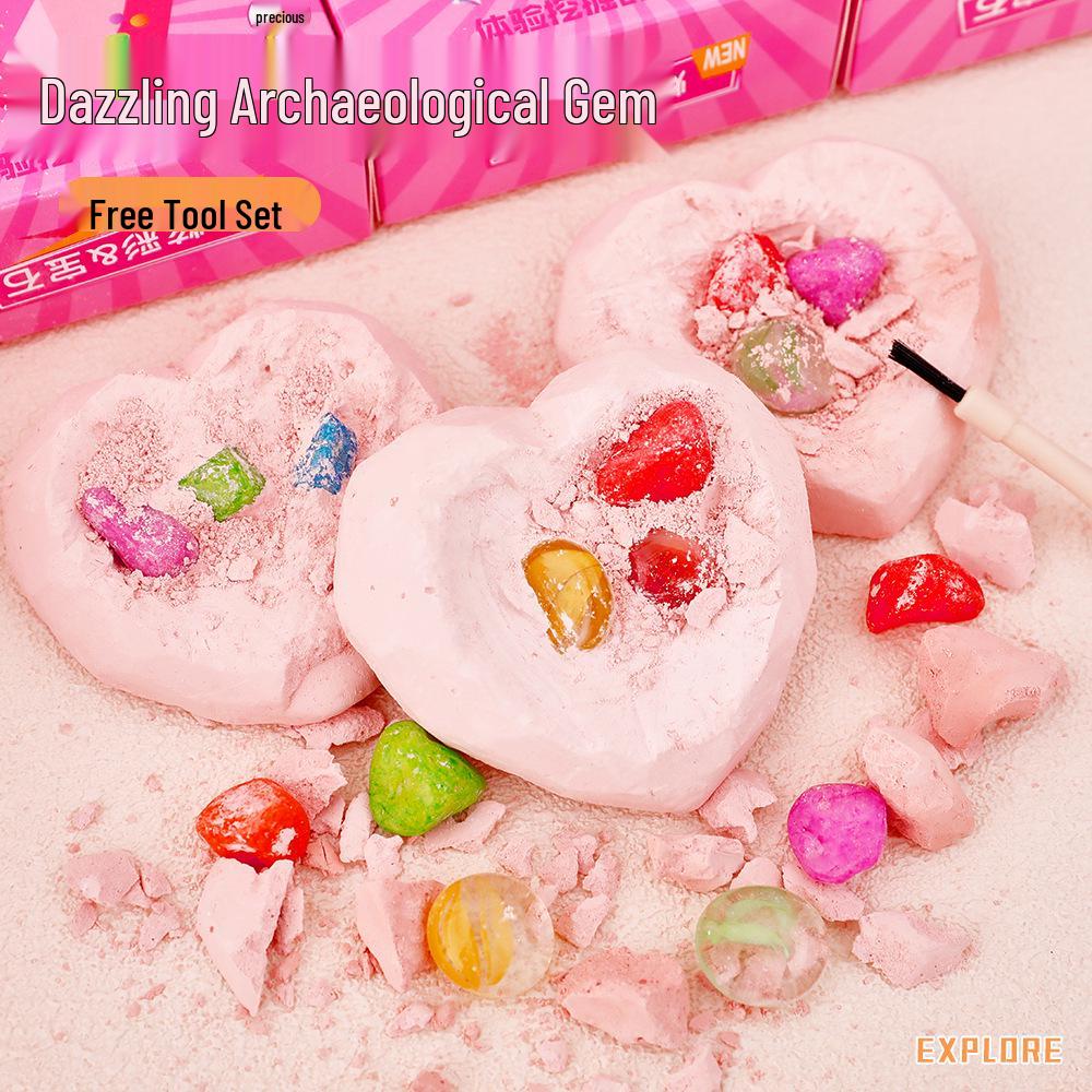 Gem Surprise Blind Box: Children's DIY Archaeological Treasure Hunt