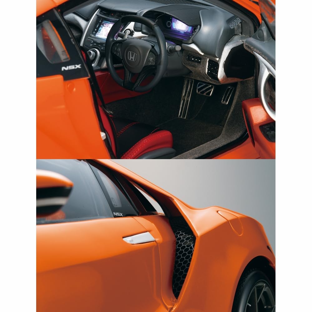 Deagostini Honda NSX Scale ABS and Rubber Assembly Kit [No. 110] 1/8 Die-cast, Pre-painted