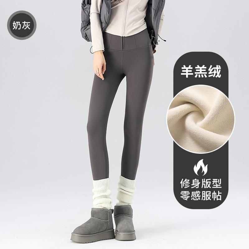 

Женские зимние леггинсы с молнией спереди, черные, с высокой талией и эффектом утяжки живота, укороченные, с молнией 4XL серый