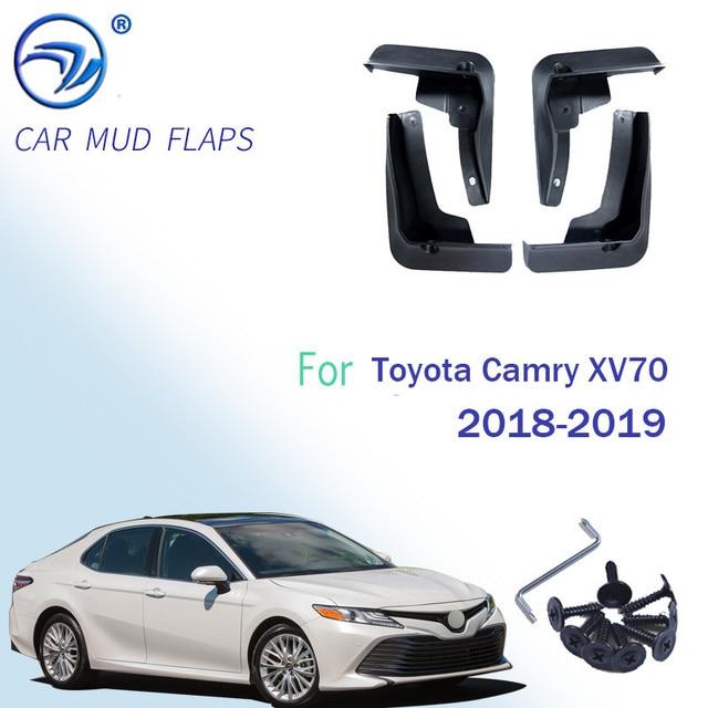 Car Mud Flaps For Toyota Camry Aurion XV30/40/50 Corolla Altis Yaris Vitz Vios Limo Mudflaps Splash Guards Mudguards
