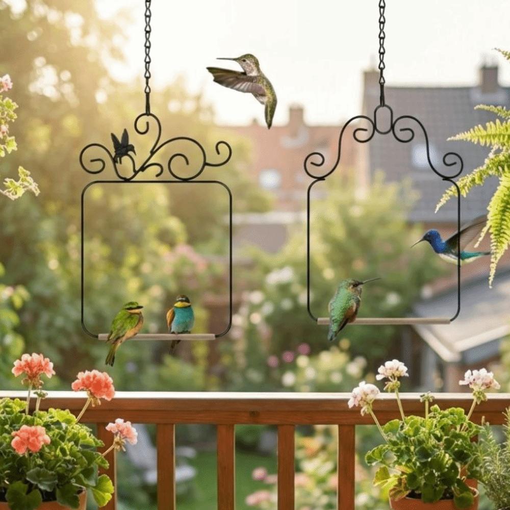 Grinding Claws Bird Perch Stand Wooden Dowel Bird Swing Cage Toys Bird Stand Rod Toys  Outdoor