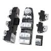Silver Chrome Master Window Lifter Switch Control Button Regulator For BMW 3 5 7 X5 X6 F30 F35 F25 F26 F07 F10 F18 F01