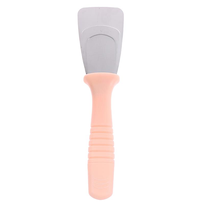 

1Pc Defrosting Shovel Stainless Steel Freezer Ice Scraper Deicing Tool розовый