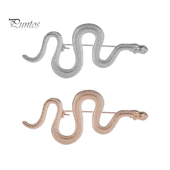 New Year Snake Brooch Good Luck Symbol Chinese Zodiac Year of The Snake Clothes Pin Prom Party Formal Occasions Brooch