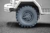 Truck Wheel Set Plastic Model Parts SCXWM72001S Scale-X 1/72 ZiL-131 Weight-Deforming (7 Pieces) (for ICM) (Military Vehicle)