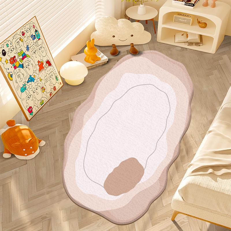 

Неправильный ковер Гостиная Диван Чайный столик Ковер с полным покрытием большой площади Ковер для спальни Прикроватный ковер 40*120cm