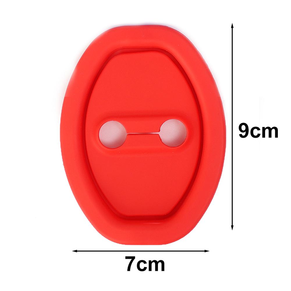 Încuietoare ușii mașinii capac cataramă Amortizor de șoc Încuietoare ușii automată Anti-coliziune cu absorbție a șocurilor Pad de protecție pentru Tesla Model 3/Y