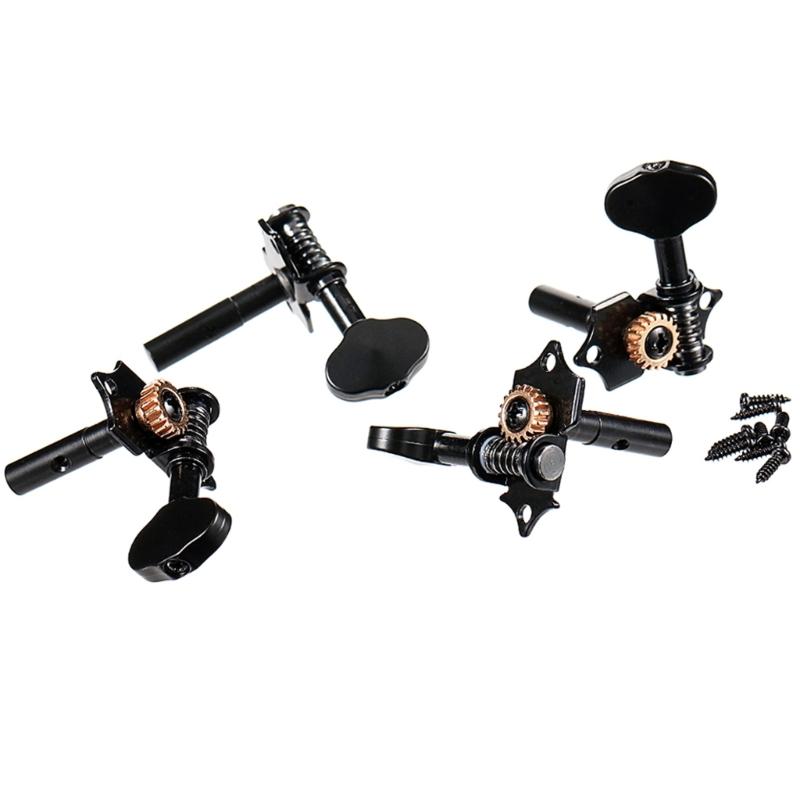 Guitar Knobs Keys for Acoustic Electric Guitar 2R2L Guitar String Tuning Pegs Guitar String Tuner Guitar Machine Heads