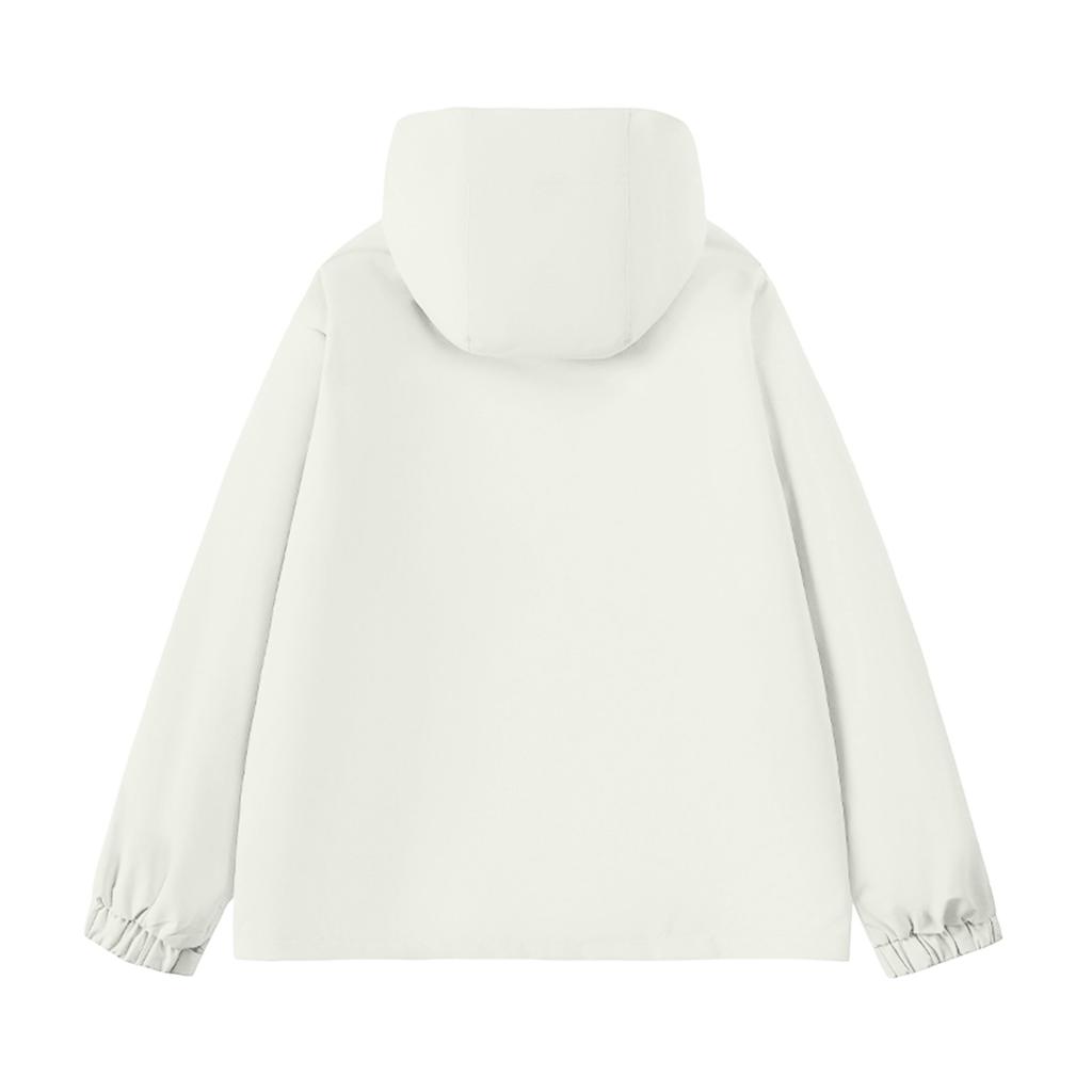Unisex Loose-fitting Hooded Windbreaker