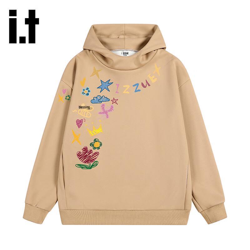 

Izzue Толстовка пуловер с капюшоном и мультяшным принтом в американском ретро стиле M