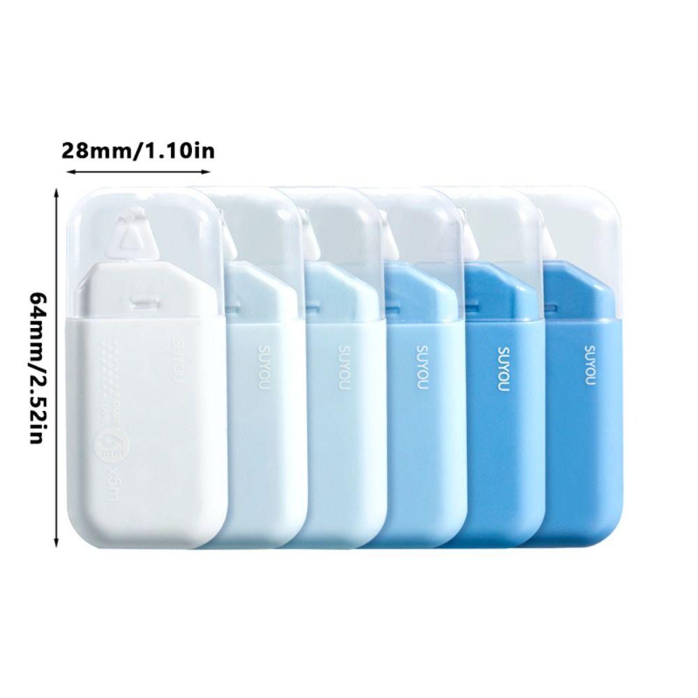 6pcs Diamond-shaped Dot Glue Tape Gradient Color Double-sided Adhesive Tape  Gift