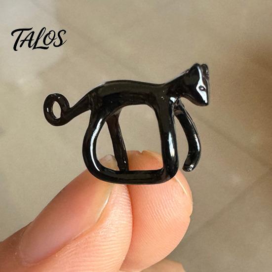 Clip on Earrings for Women 1 Pc Cute Cat Ear Cuff Earring Women, Funny Kitten Animal Cartilage Wrap Around Earring, Non Piercing Crawler Climber
