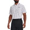 Under Armour Polo Shirts Men's White Moderate Straight Fit 1370091-100