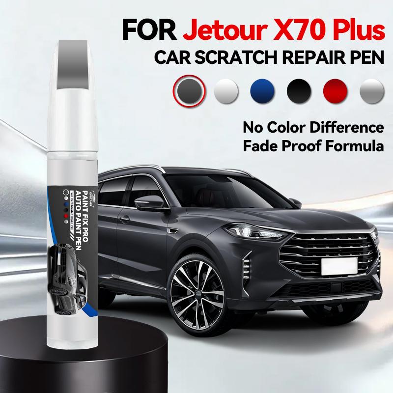 Für Chirey Chery Jetour X70 X70 Plus 2018-2025 T1X Lackreparaturstift Touch-Up Kratzerentferner DIY Autozubehör Schwarz Weiß