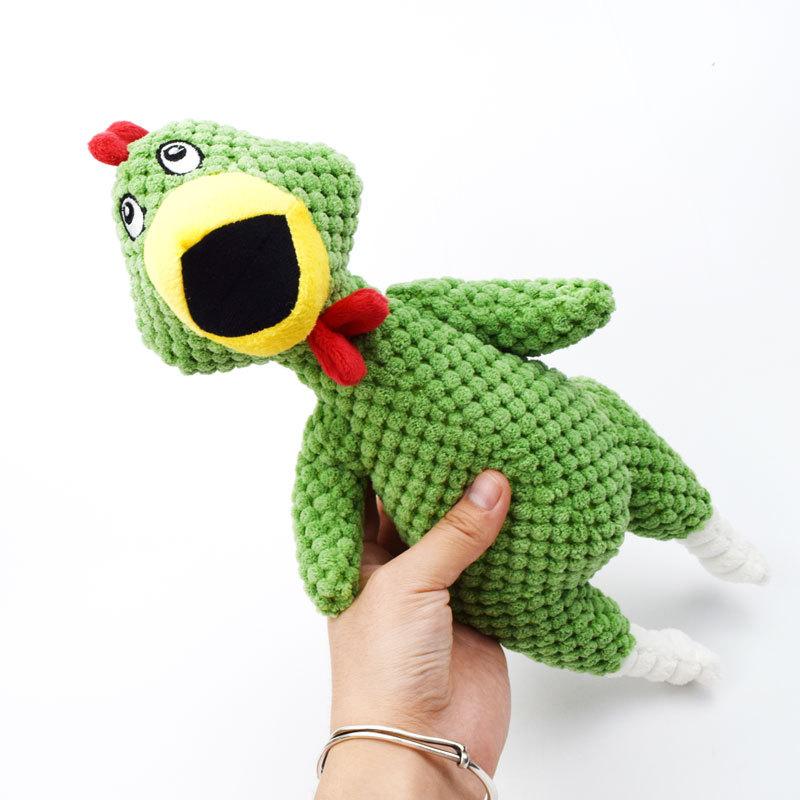 Plush Pet Chew Toys for Small Medium Dogs Squeaky Puppy Dog Toy Teeth Clean French Bulldog Poodle Pug Animals Pets Accessories