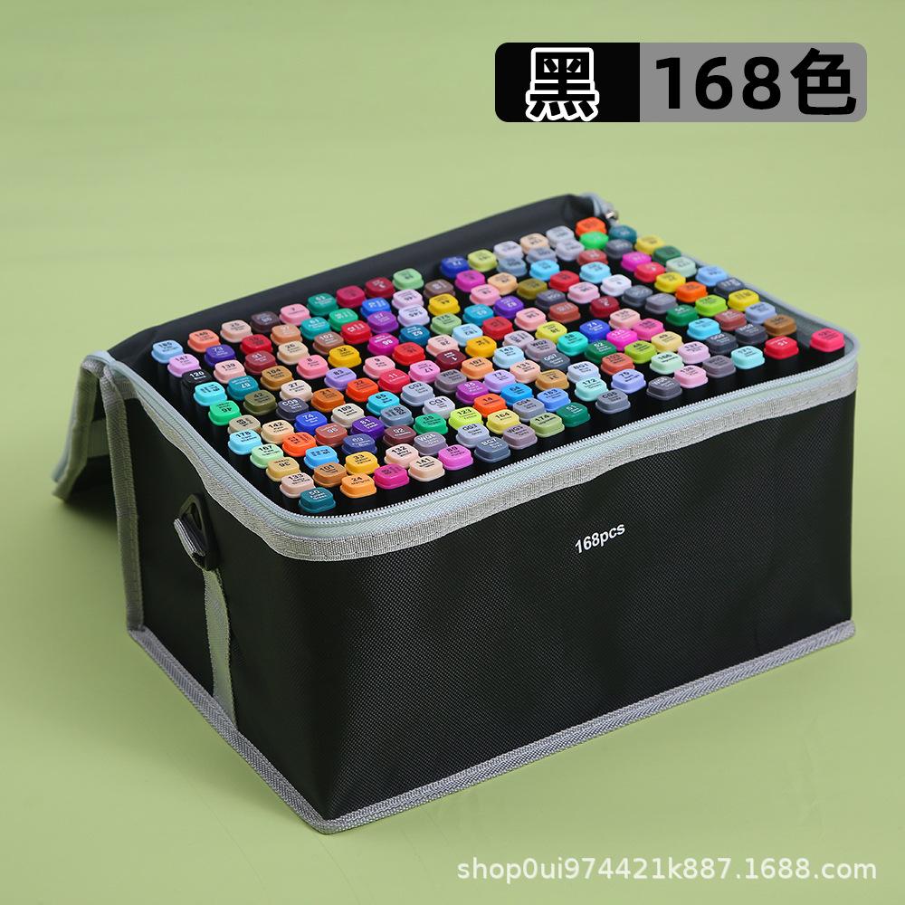 Stiften Penseel Set Groothandel 24 36 30 40 48 Kleuren Kinderen Handgeschilderd Touch Dubbele Kop Schilderen Anime 80