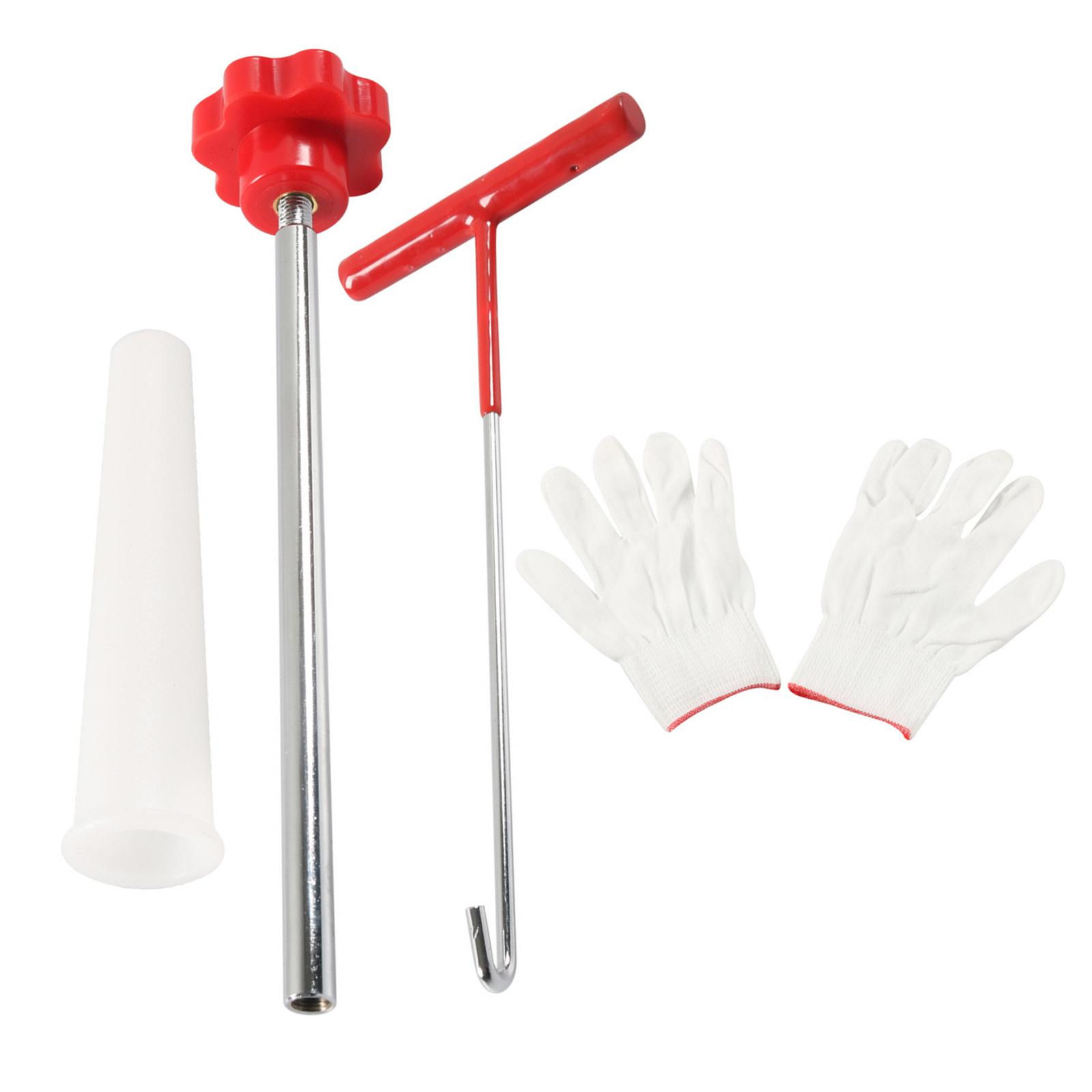 

Набор инструментов для быстрой замены вентиля шины Набор инструментов для замены стержня вентиля шины для ремонта автомобиля, квадроцикла Инструмент для замены вентиля шины A красный