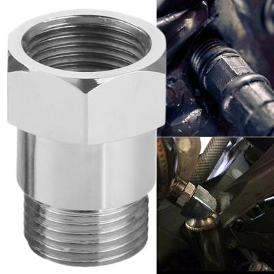 2Pcs O2 Sensor Spacer Threaded Universal M18 X 1.5 Car Engine Light Oxygen