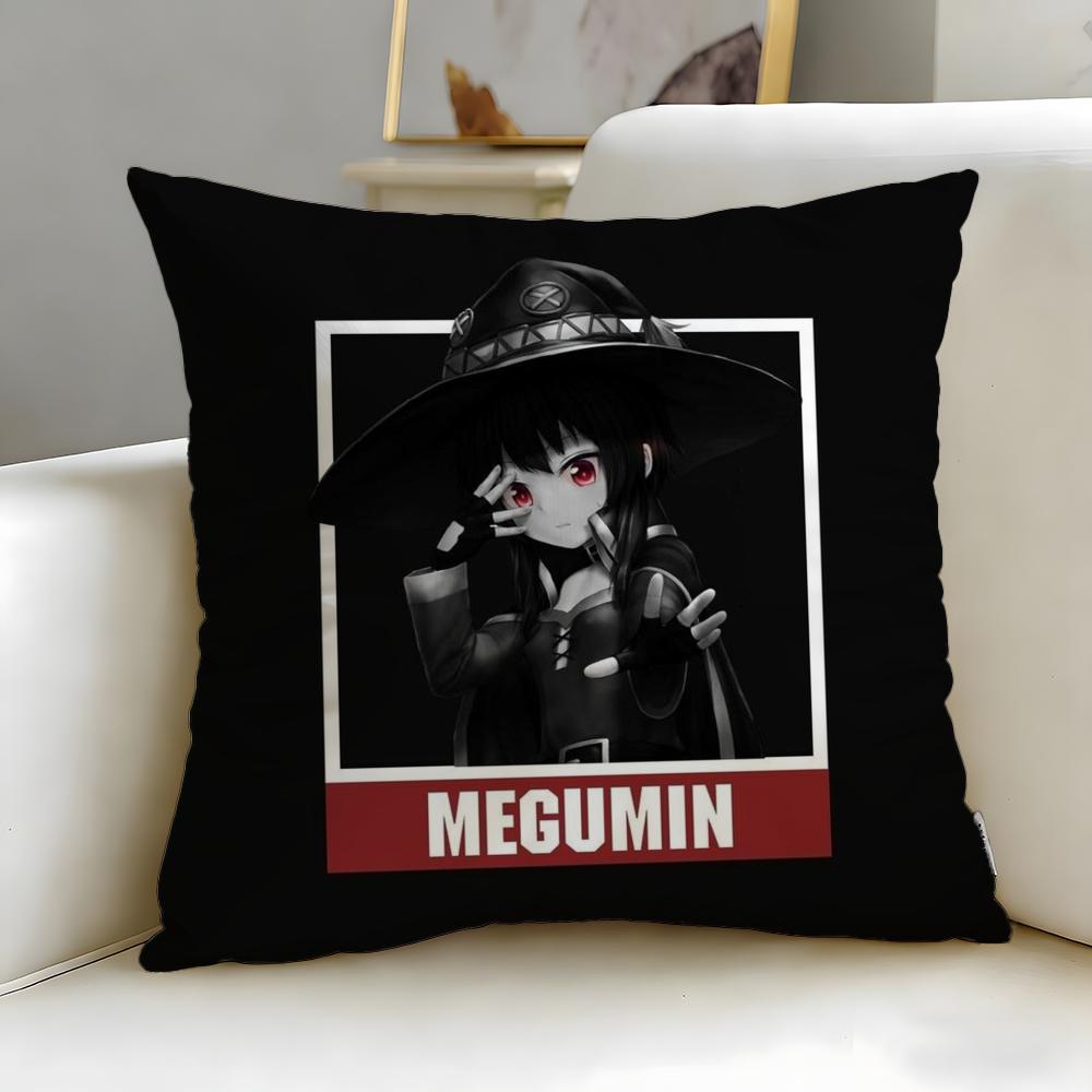 Beliebter Anime-Charakter Megumin Kissenbezug Weich & Leicht zu Waschen – Vielseitig für Sofa, Bett, Reisen Und Büro