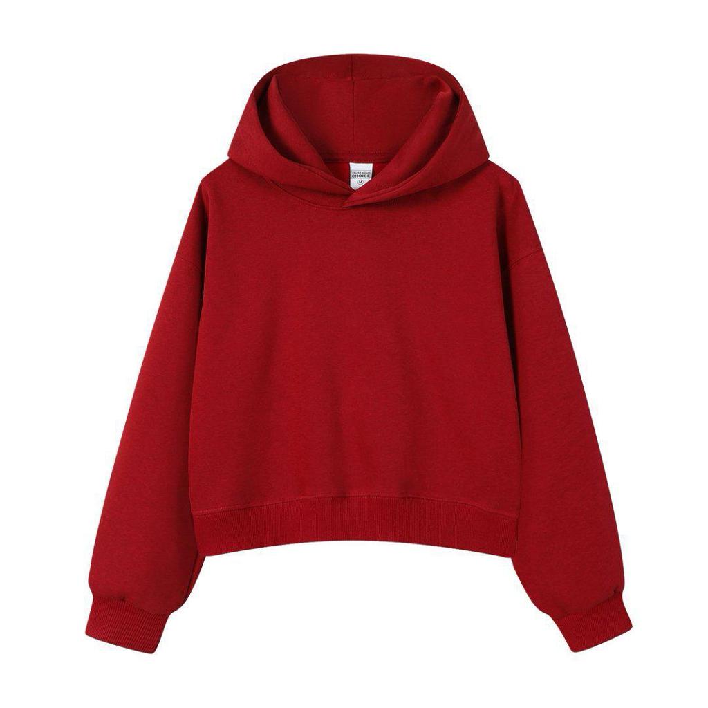 Veste Cardigan à Capuche Fermeture Éclair Poids Lourd Style Coréen Tendance pour Femmes - Sweatshirt Décontracté Automne 350g.