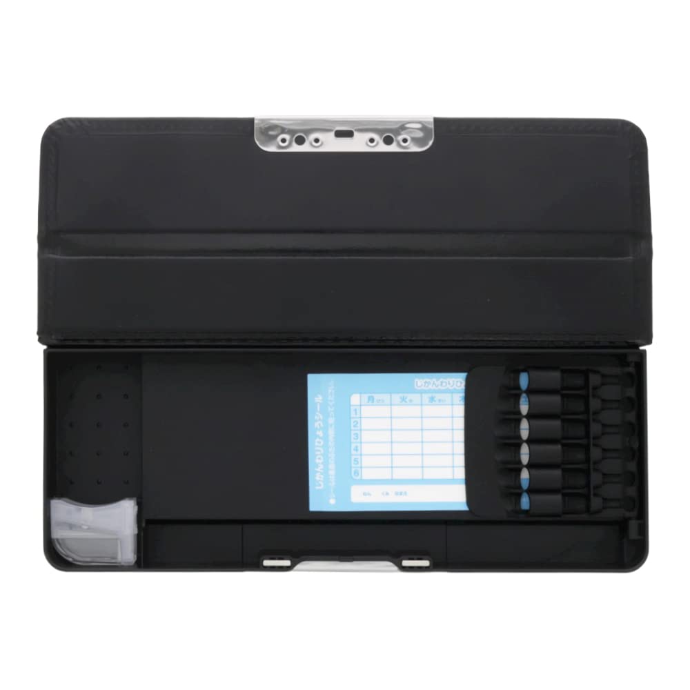 Sunstar Stationery Yokopita Kurutto Pencil S1314092 Case, Black,