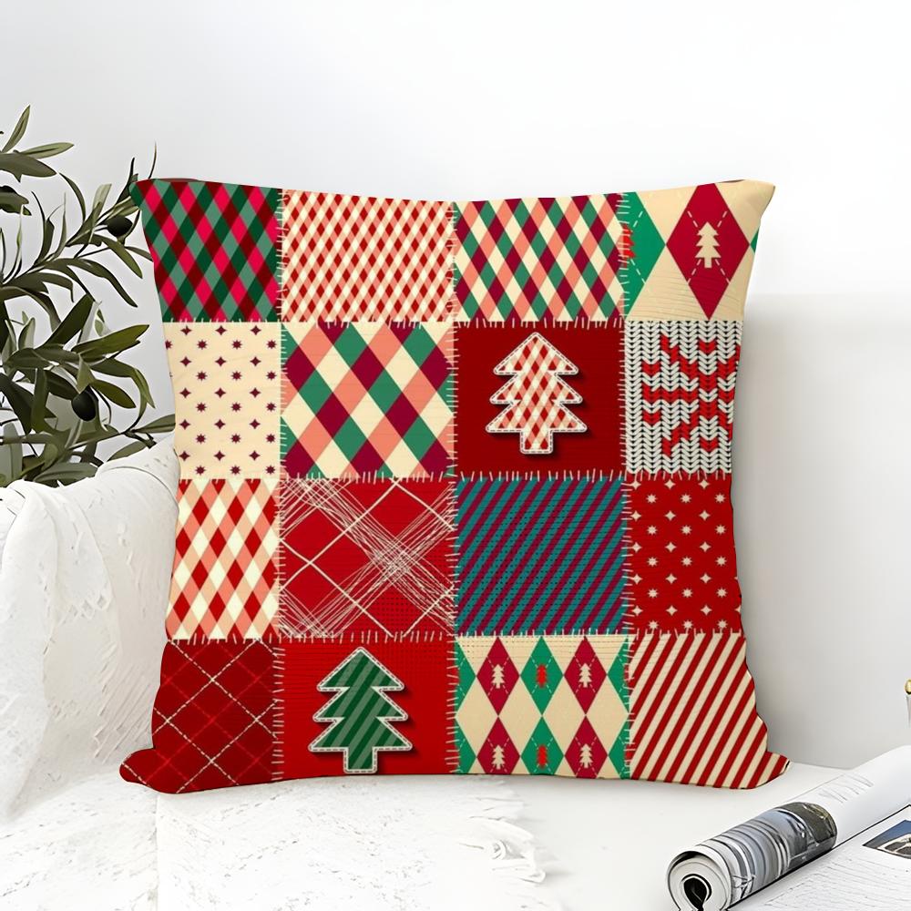 Diverse squarestyle prints Pillow Case linen pillow case sofa home decor cushion cover cushion cove