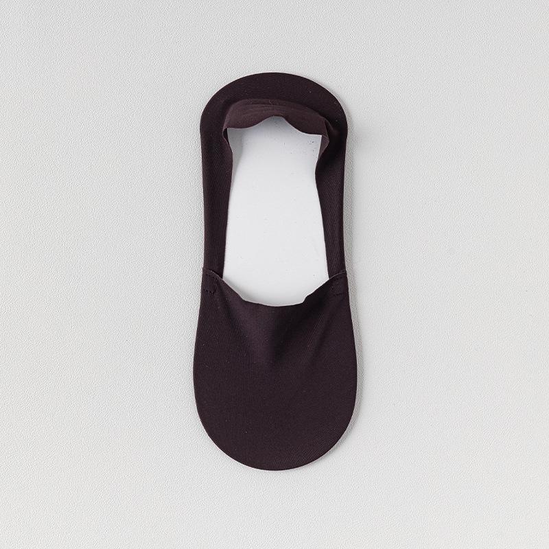 Men's Summer Non-Slip Low Cut Ice Silk No Show Socks
