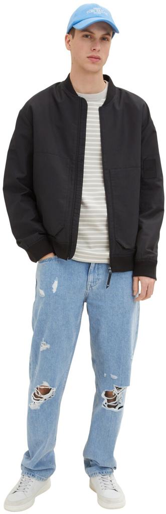 Demi-season Jacket Tom Tailor Denim Bomber Jacke (1034850) Black