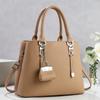 Women's PU Leather Top Handle Satchel Shoulder Tote Bags Casual Purses and Handbags Shopping Shoulder Bags Messenger Tote Bag Crossbody Bag for Women