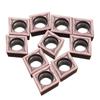 10PCS 14mm CCMT09T304 VP15TF Karbidové destičky CCMT 09 T3/ CCMT 32,51 Náhradní díly destiček