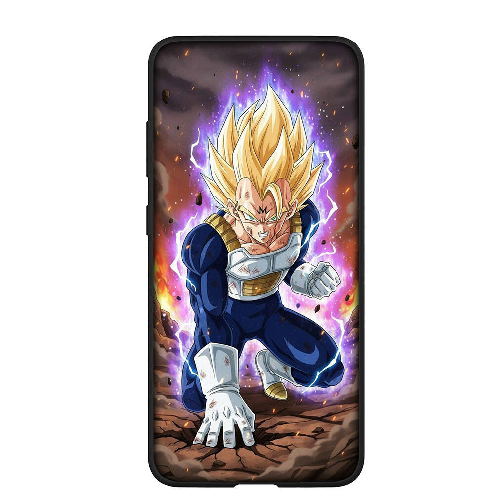 Phone Case for iPhone 17 15 16 Plus Redmi Note 14 12 11 13 Pro Max Huawei P30 P20 Lite OPPO A60 A40 A80 A54 Son Gokus Cartoon Dragon Vegeta Ball Cover