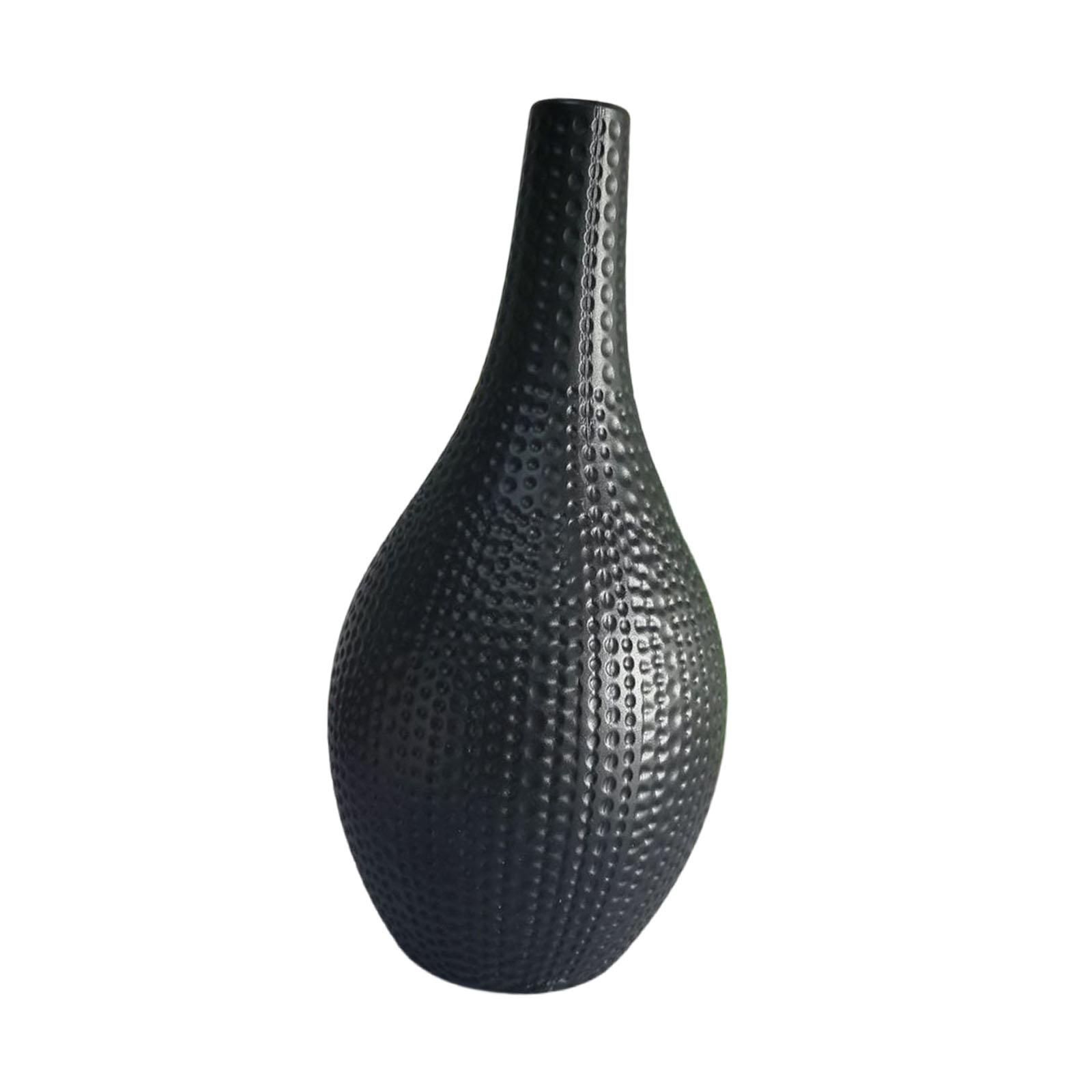 

Flower Vase Minimalist Geometric Imitation Ceramic Vase Decorative Art Vase Dried Flower Arrangement for Dining Room Bookshelf