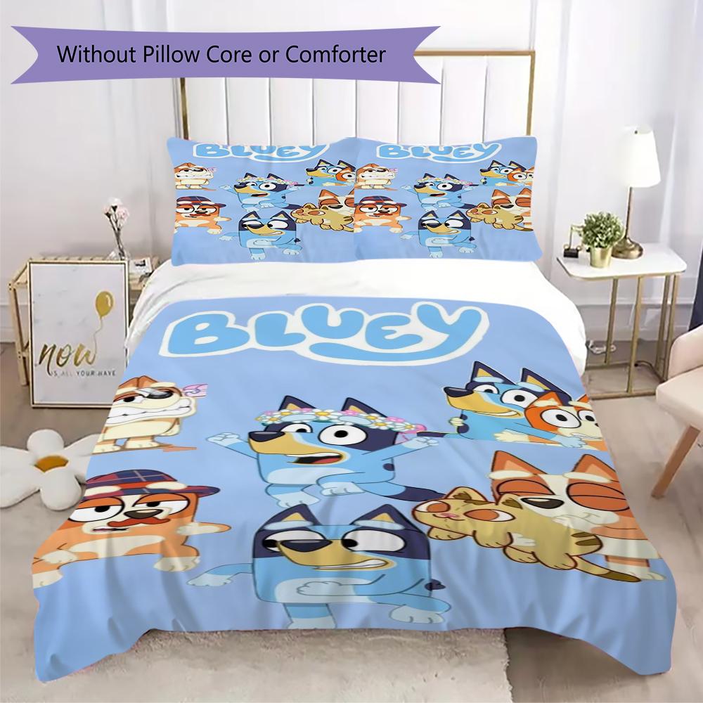 Happy Family Time Together Threepiece Set Without Core 1 Duvet Cover 2 Pillowcase Without Core Bedding Set Duvet Cover And Pillowcase