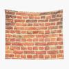 Brick Wall Tapestry Worn Out Brick Wall Design Vintage Architecture Pattern Tapestry Wall Hanging Home Living Room Dorm Decor