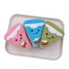 Colorful Cartoon Sandwich Pendant Keychain Toy - Cute Bag or Backpack Accessory