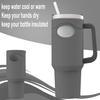 40Oz Tumbler Silicone Cover Noise Reducing Scratch Resistant Food Grade BPA-Free Travel Water Bottle Protector Sleeve Cup Accessories