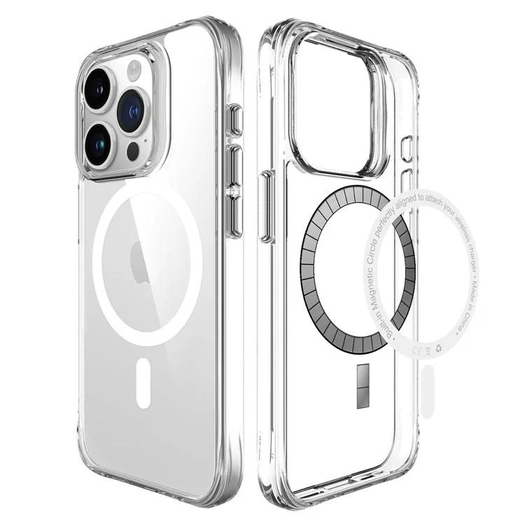 

For iPhone 16 Pro Max Case Compatible with MagSafe Anti-Drop Clear Phone Cover