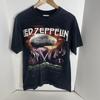 Vintag Led Zeppelin T-Shirt, Medium, Winterland, Black, Graphic Short Sleeve Unisex T-Shirt