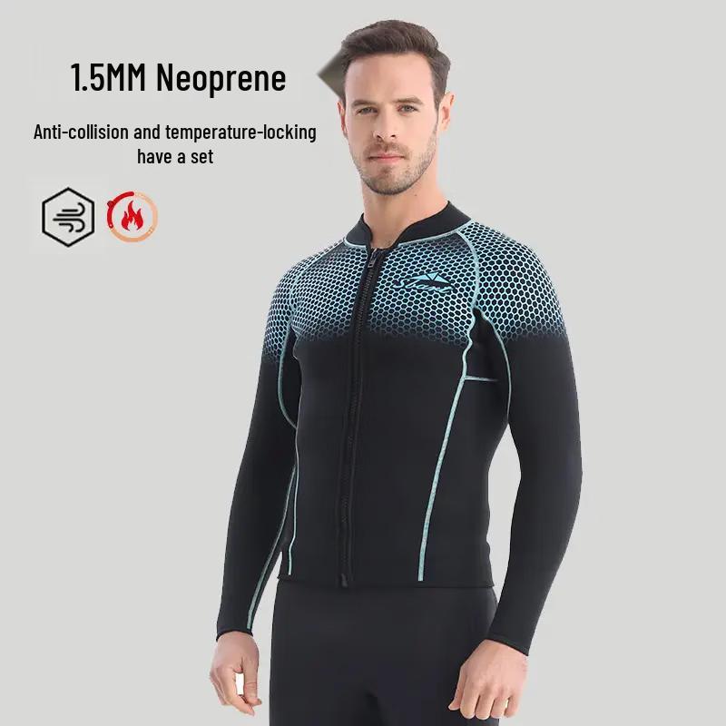 SBART Unisex Long Sleeve Split Wetsuit Set M